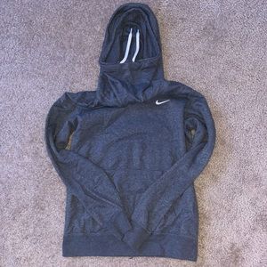 Gray Nike hoodie